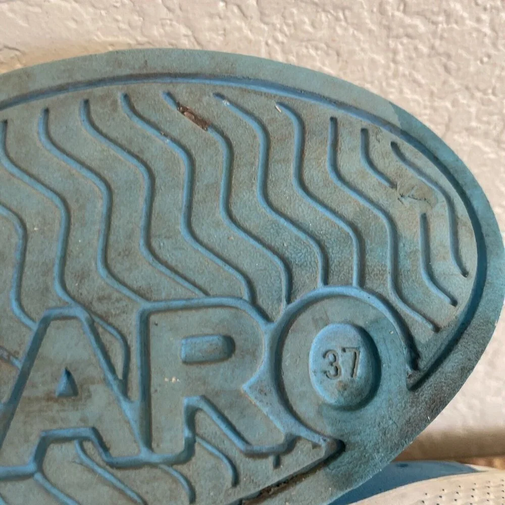 Saguaro Boy Blue Lightweight Quick Dry Slip On Beach Garden Water Shoes Sz 5 37